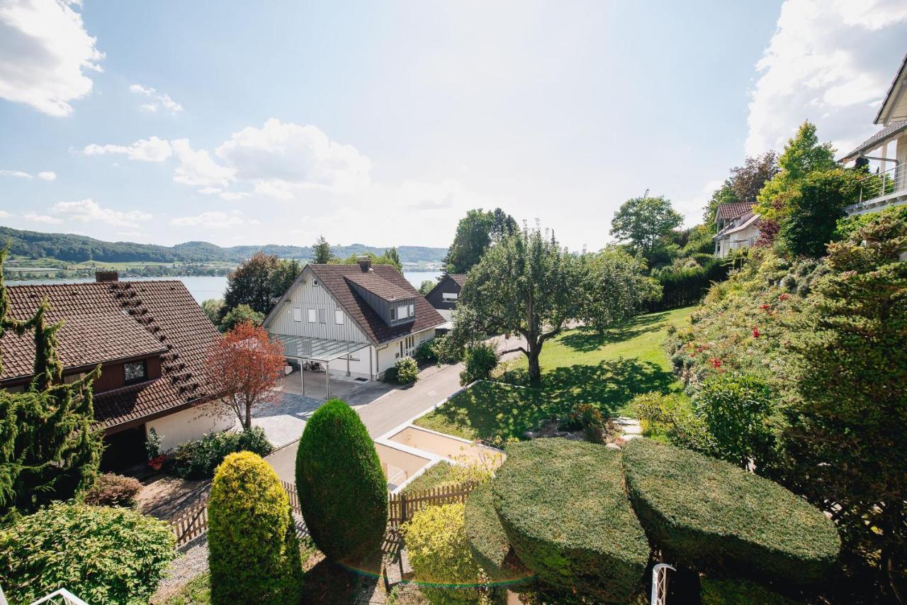 Ferienwohnung Menzer Am See Ohningen Exterior foto